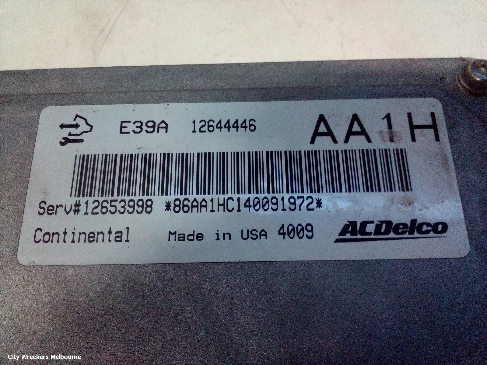 HOLDEN COMMODORE 2014 Ecu