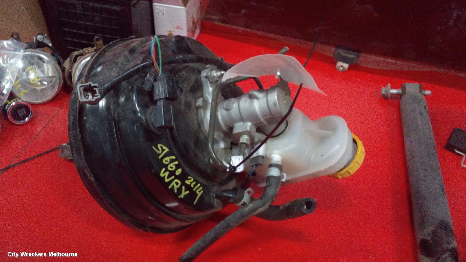 SUBARU WRX 2015 Brake Booster