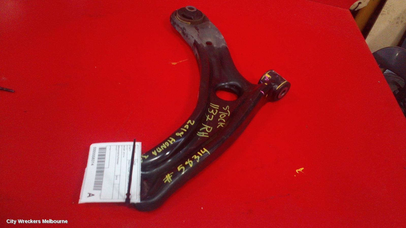 HONDA JAZZ 2018 Right Front Lower Control Arm