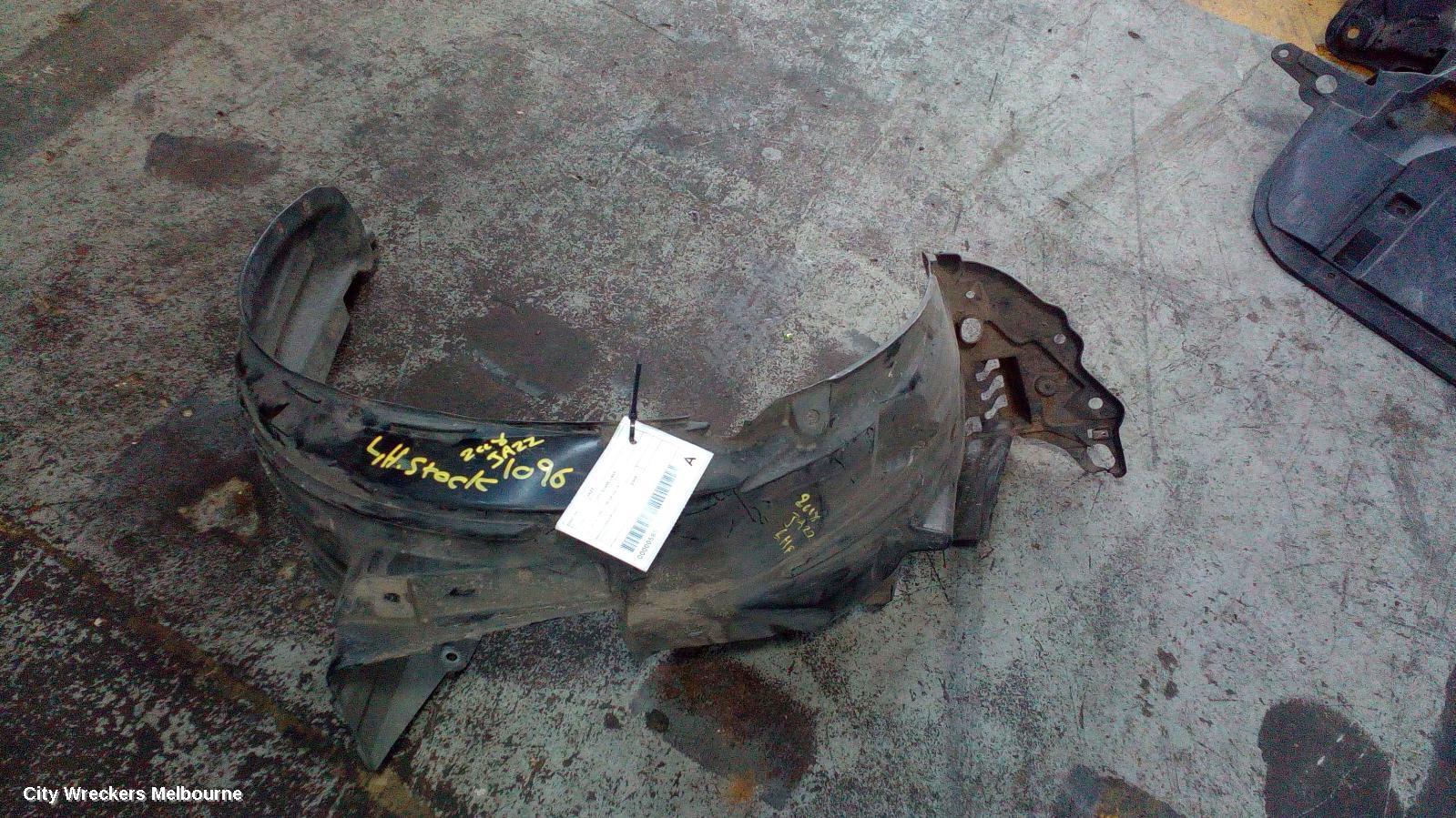 HONDA JAZZ 2008 Left Guard Liner