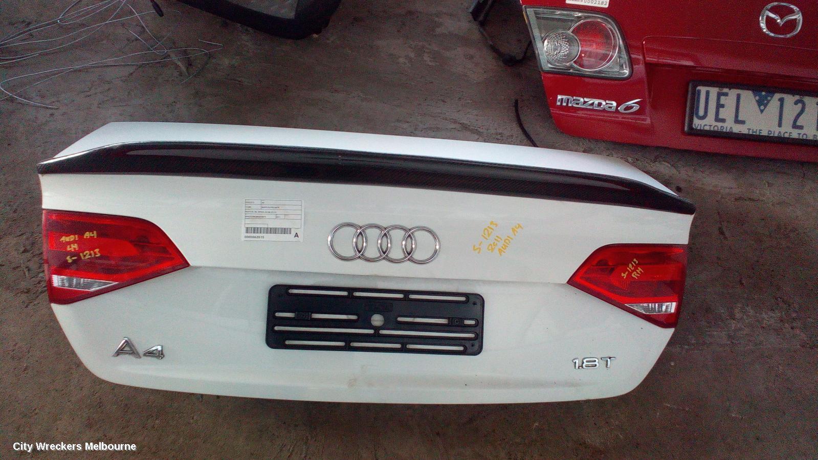 AUDI A4 2011 Bootlid/Tailgate