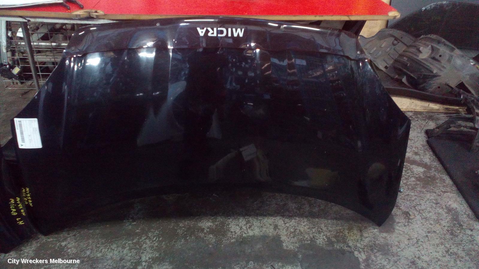 NISSAN MICRA 2011 Bonnet