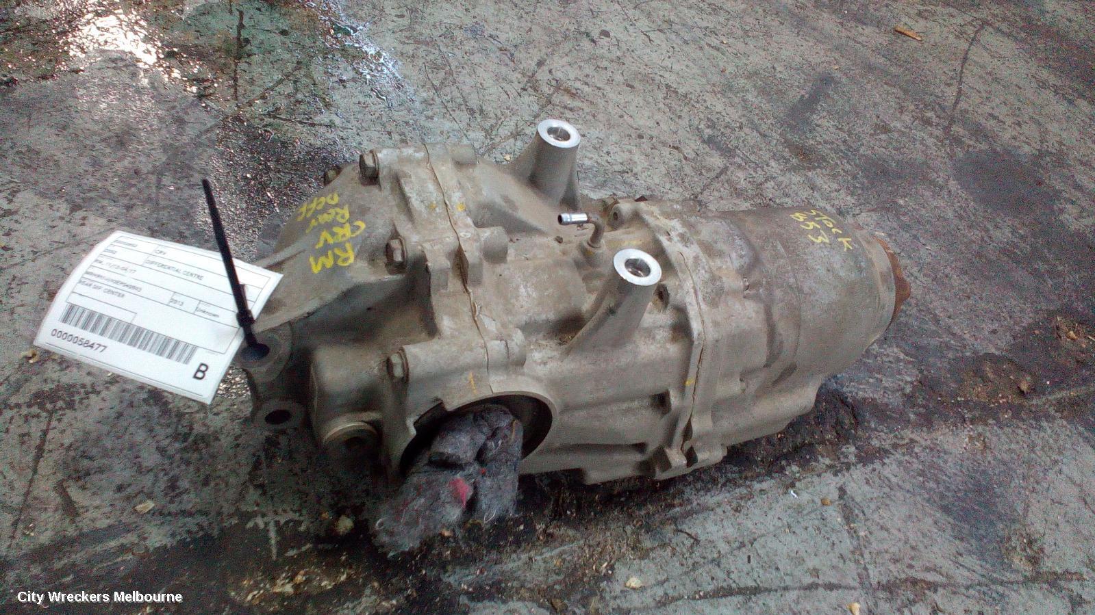 HONDA CRV 2013 Differential Centre