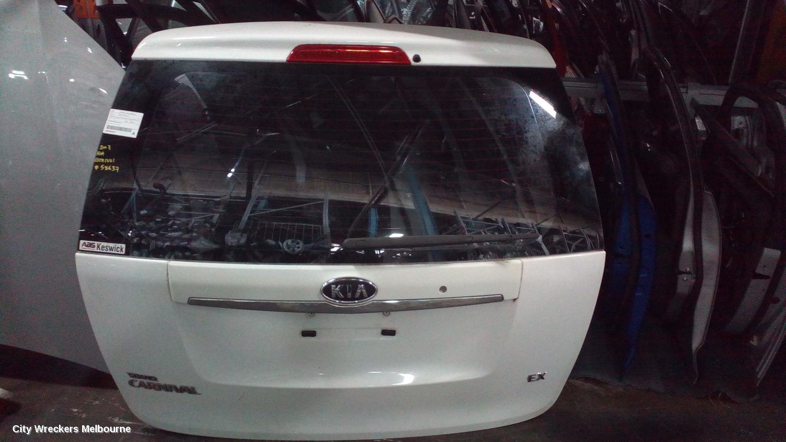KIA CARNIVAL/GRAND CARNIVAL 2007 Bootlid/Tailgate