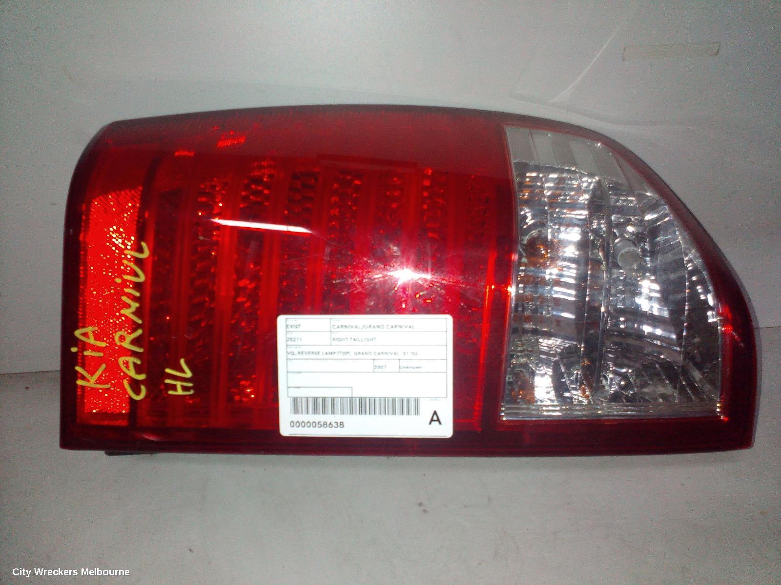 KIA CARNIVAL/GRAND CARNIVAL 2007 Right Taillight