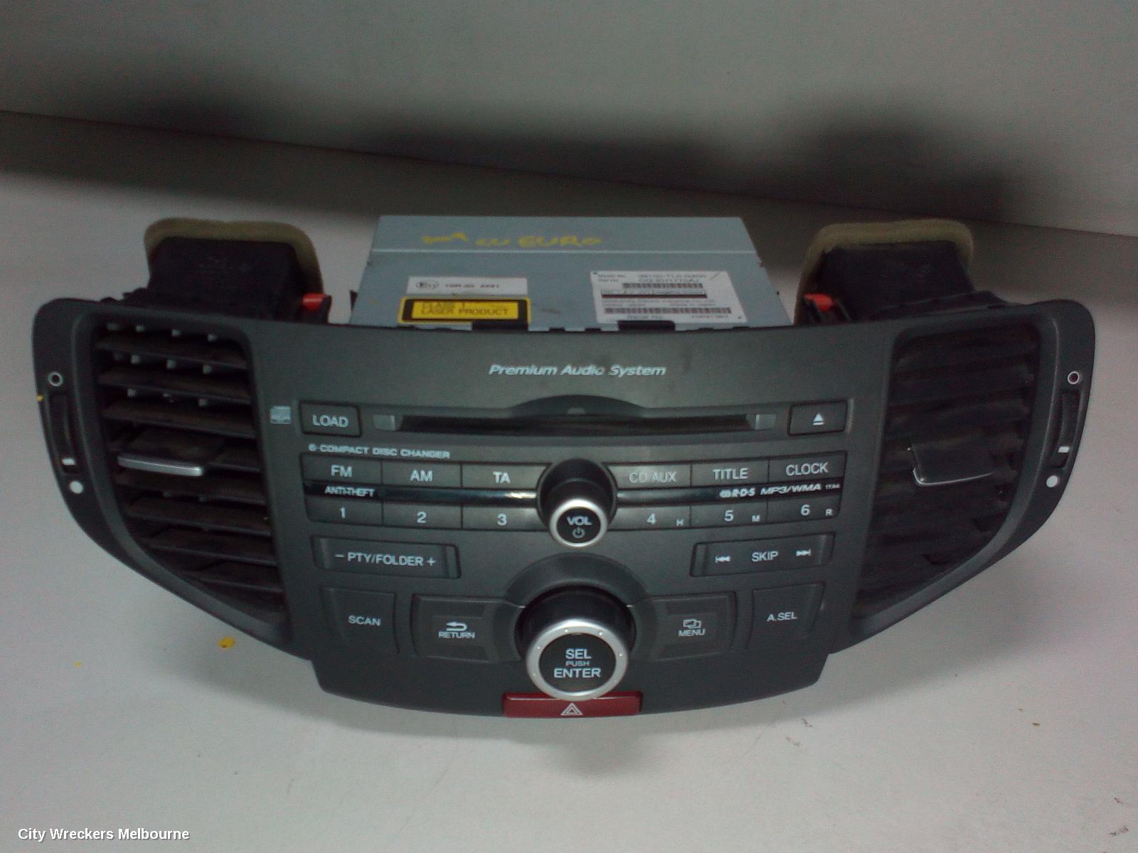 HONDA ACCORD 2009 Radio/Cd/Dvd/Sat/Tv