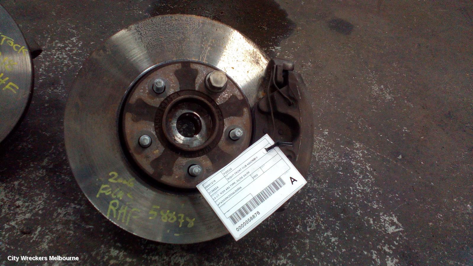 FORD FOCUS 2006 Right Front Hub Assembly