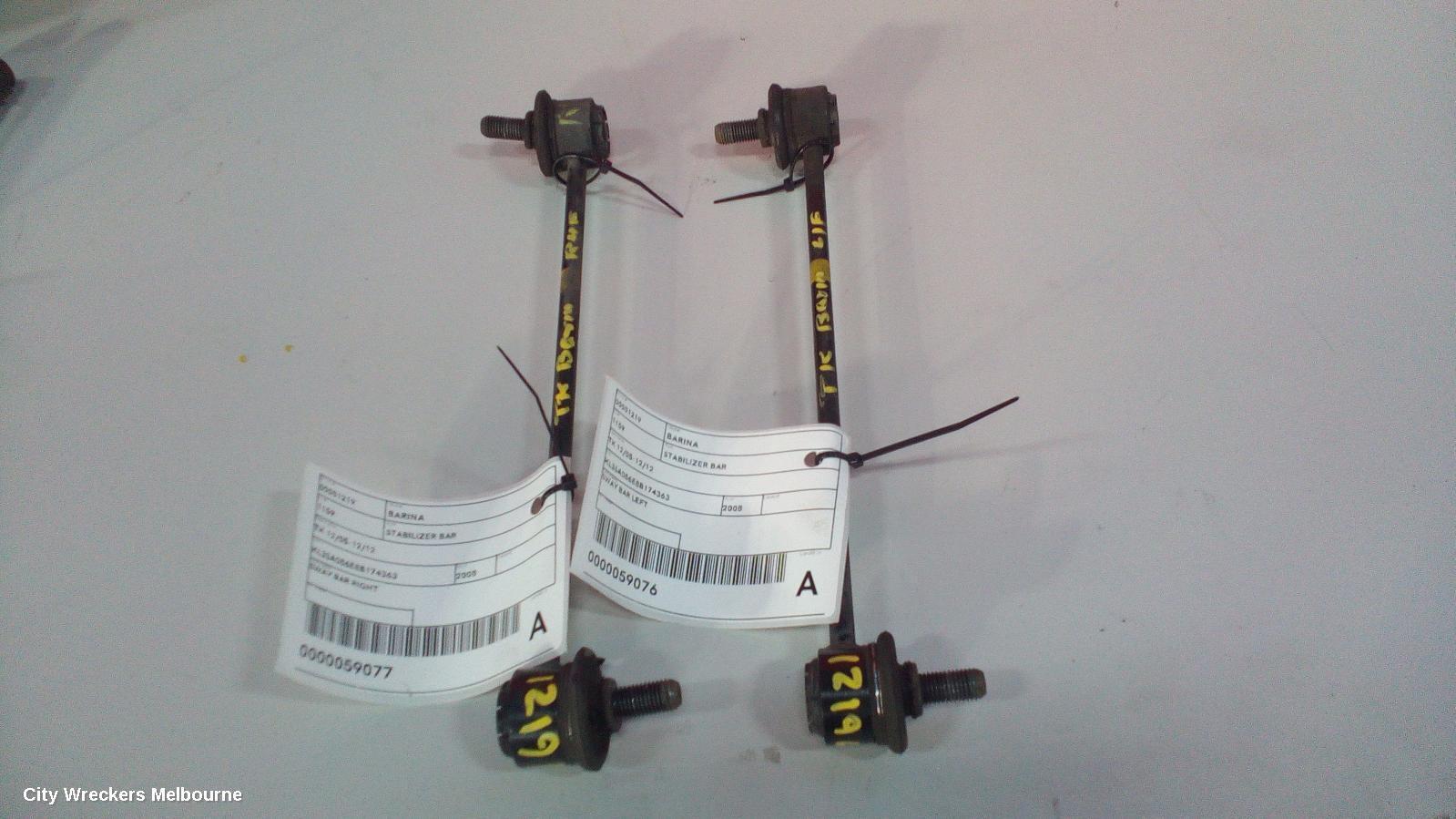 HOLDEN BARINA 2008 Stabiliser Bar