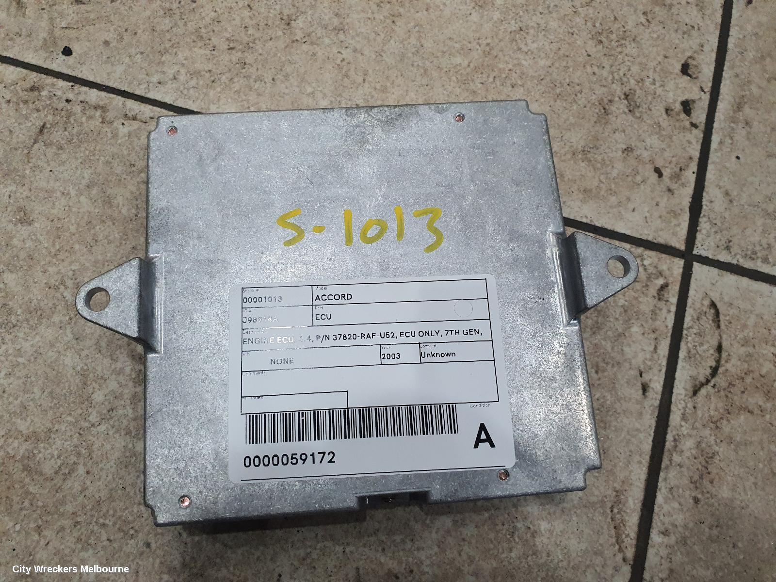 HONDA ACCORD 2005 Ecu