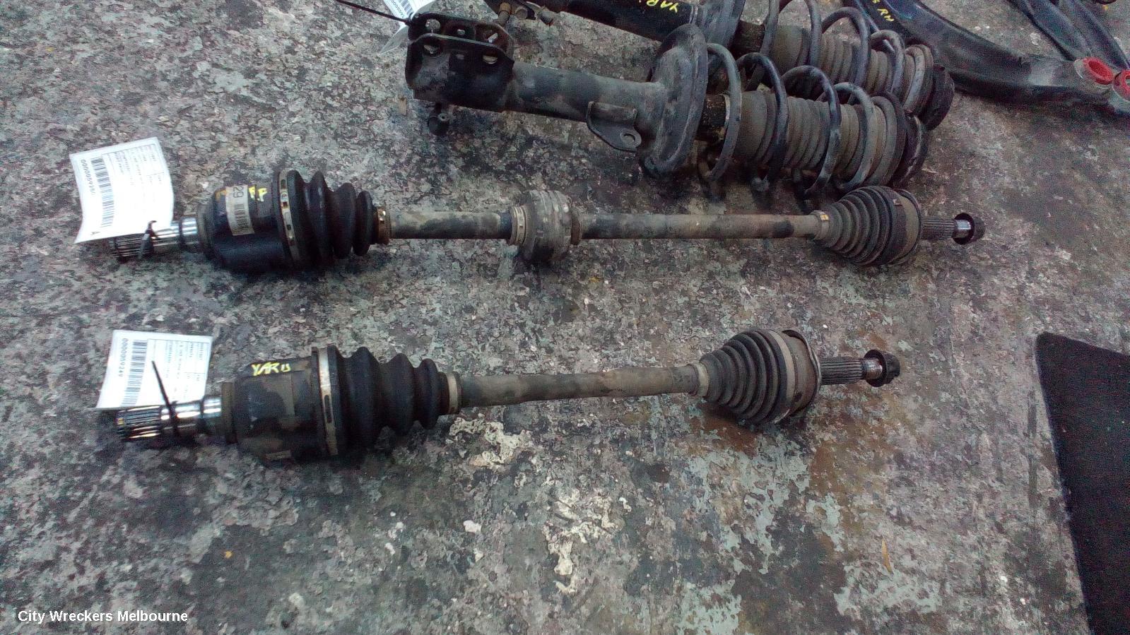 TOYOTA YARIS 2007 Left Driveshaft