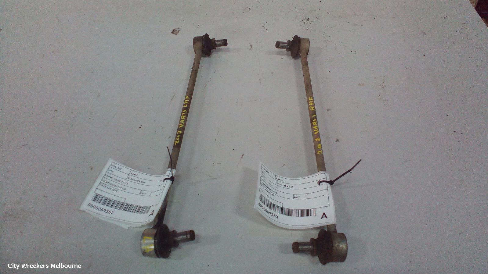 TOYOTA YARIS 2007 Stabiliser Bar