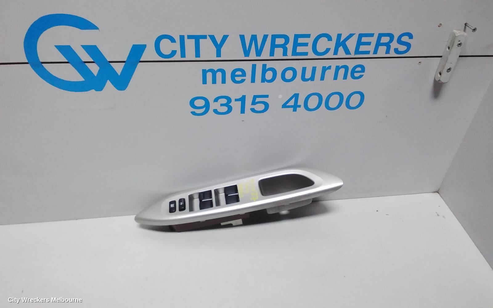 TOYOTA YARIS 2007 Pwr Dr Wind Switch