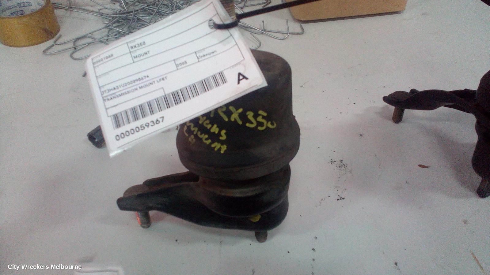 LEXUS RX SERIES 2005 Mount
