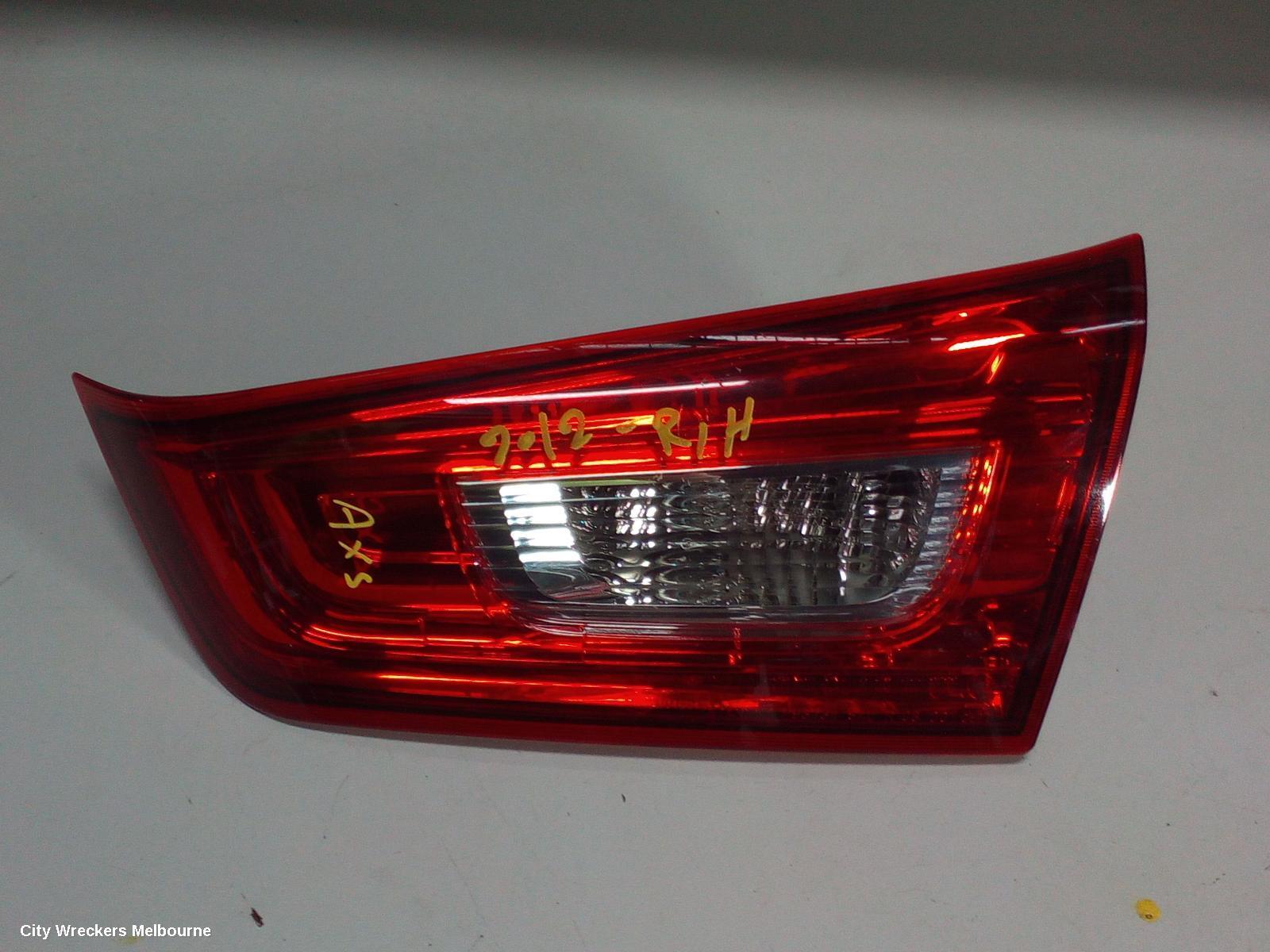 MITSUBISHI ASX 2012 Rear Garnish