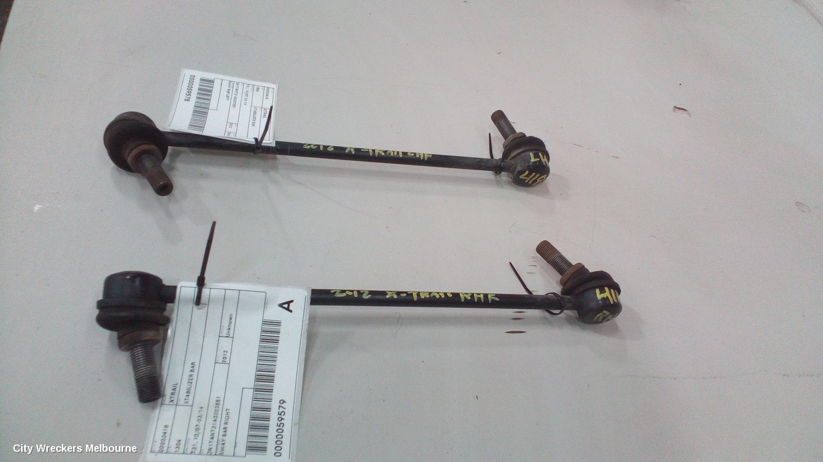 NISSAN XTRAIL 2012 Stabiliser Bar