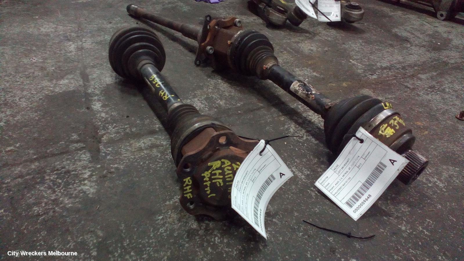 AUDI A5 2012 Right Driveshaft
