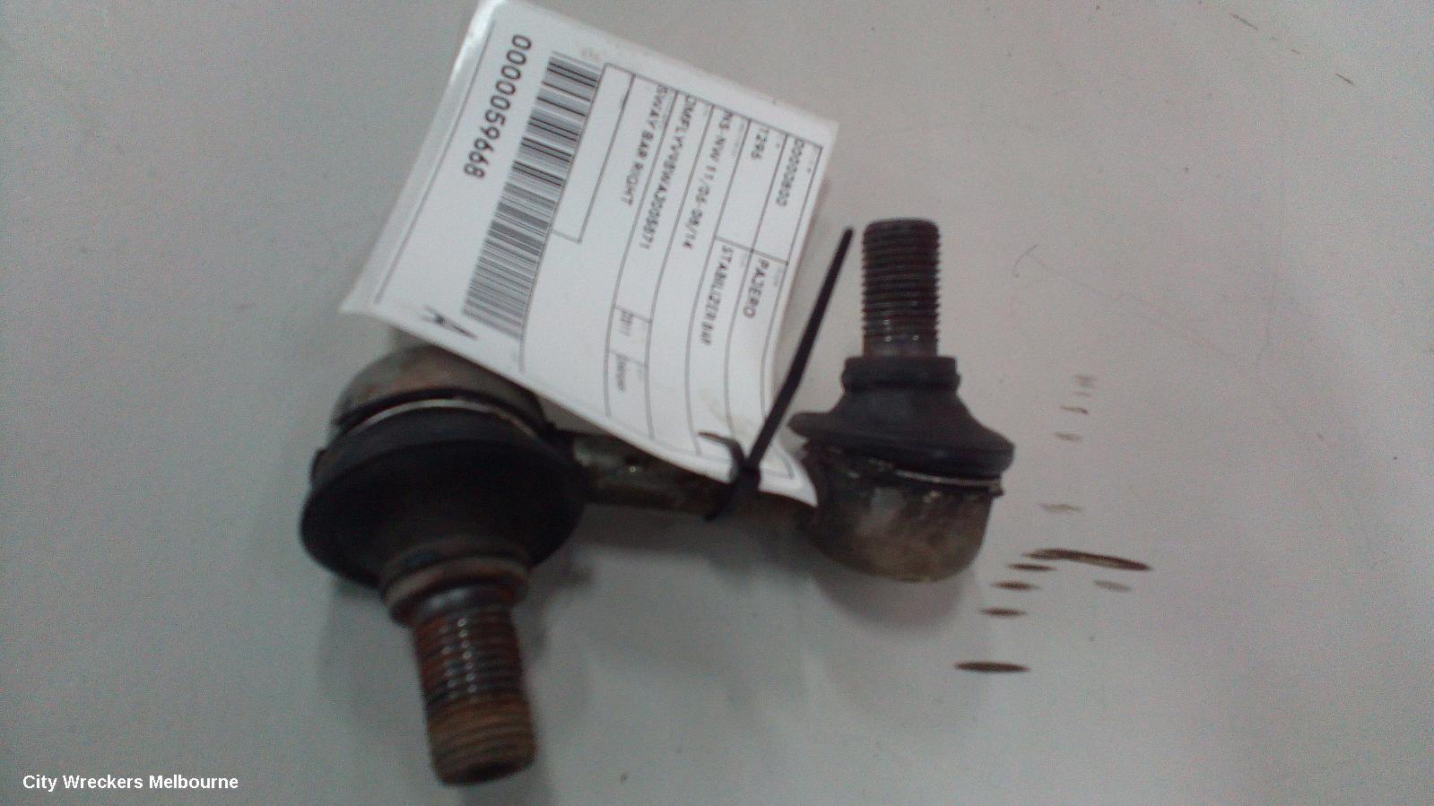 MITSUBISHI PAJERO 2011 Stabiliser Bar