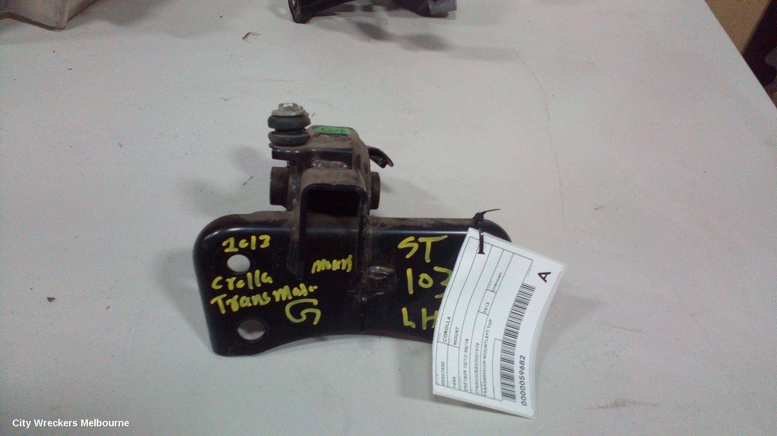 TOYOTA COROLLA 2013 Mount