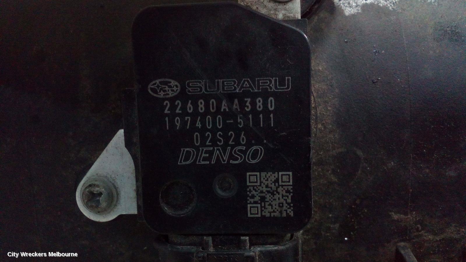 SUBARU FORESTER 2015 Air Flow Meter