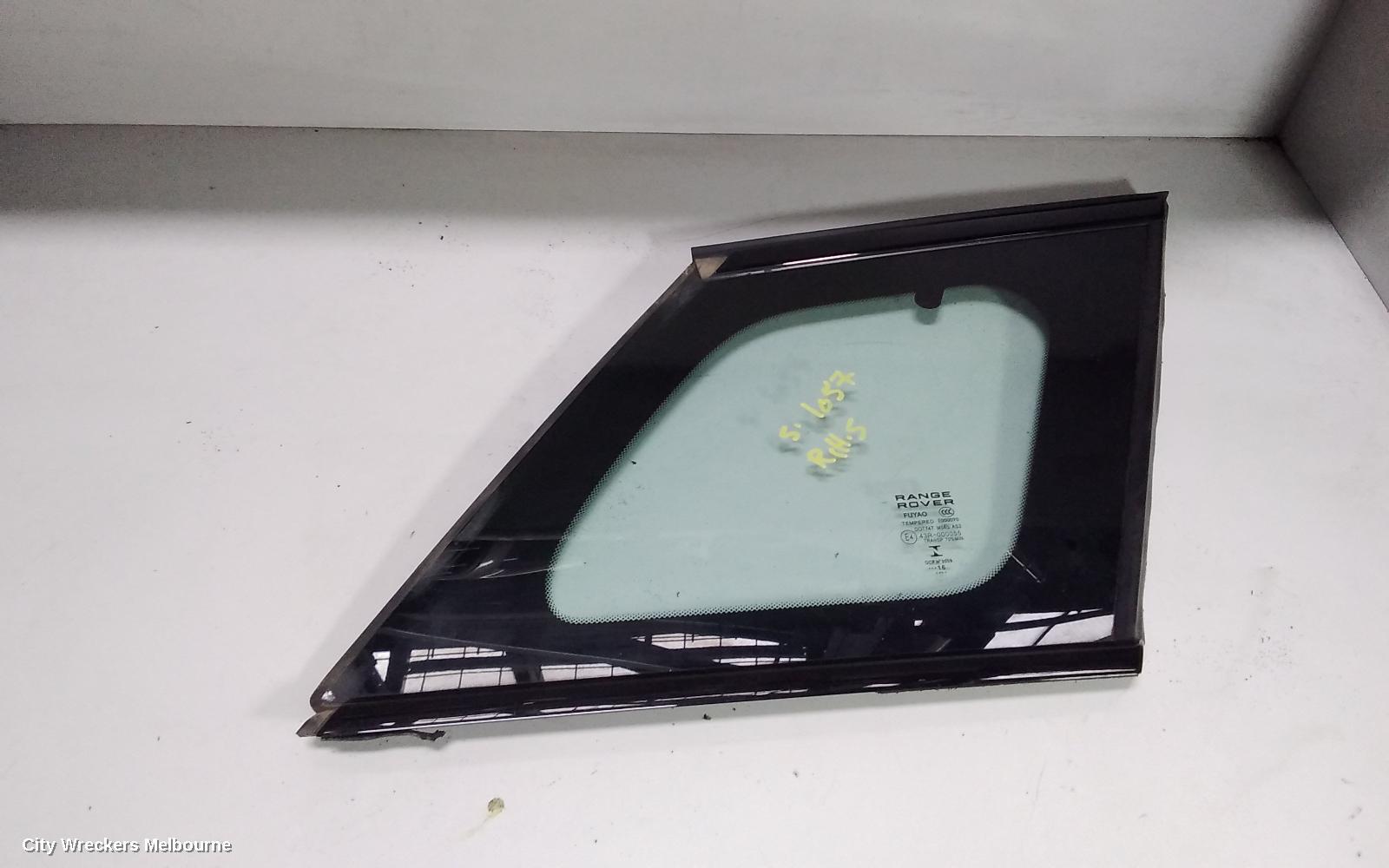 LAND ROVER RANGEROVER EVOQUE 2016 Right Rear Side Glass
