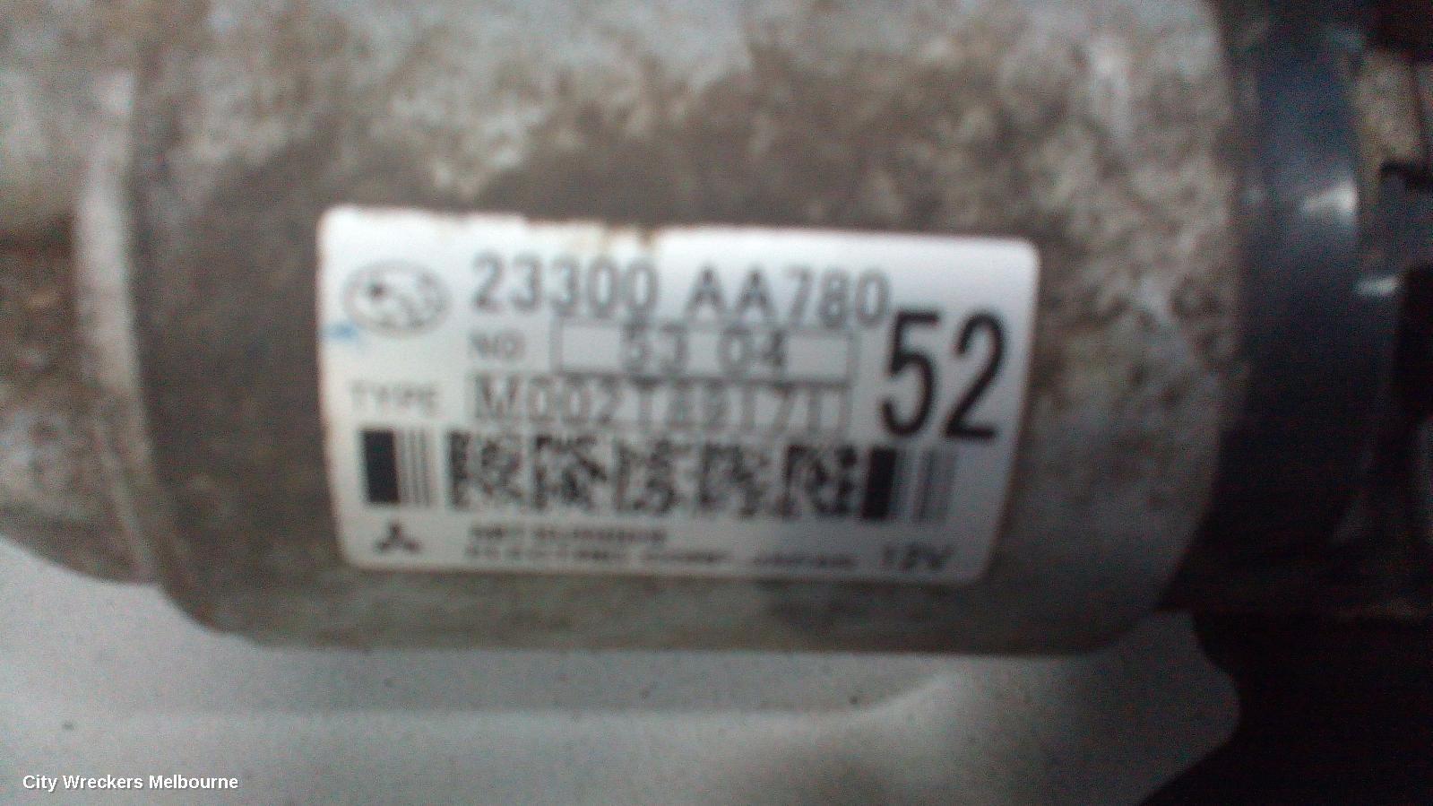 SUBARU FORESTER 2015 Starter