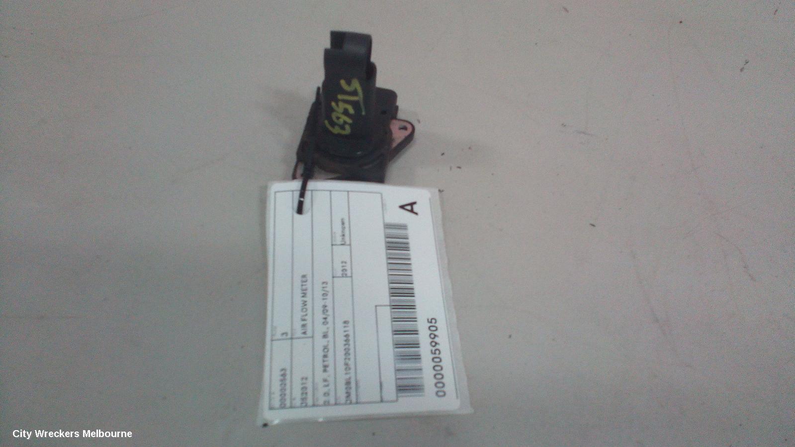 MAZDA 3 2012 Air Flow Meter