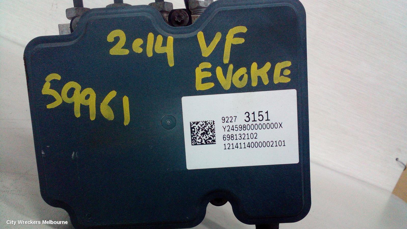 HOLDEN COMMODORE 2014 Abs Pump/Modulator
