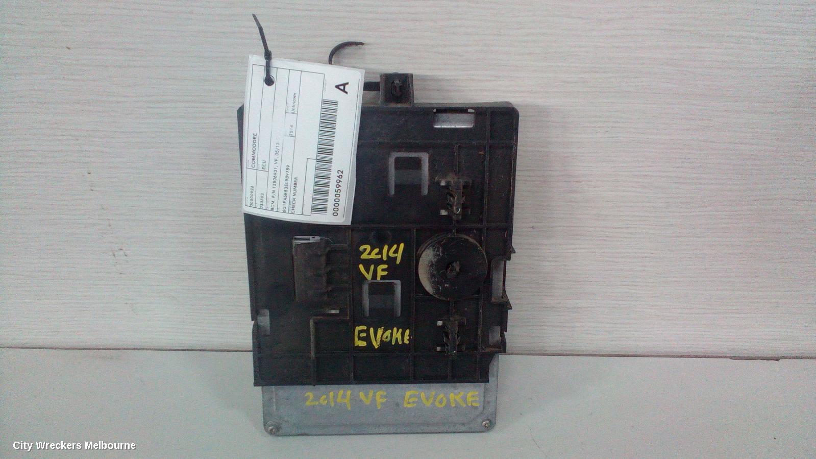 HOLDEN COMMODORE 2014 Ecu