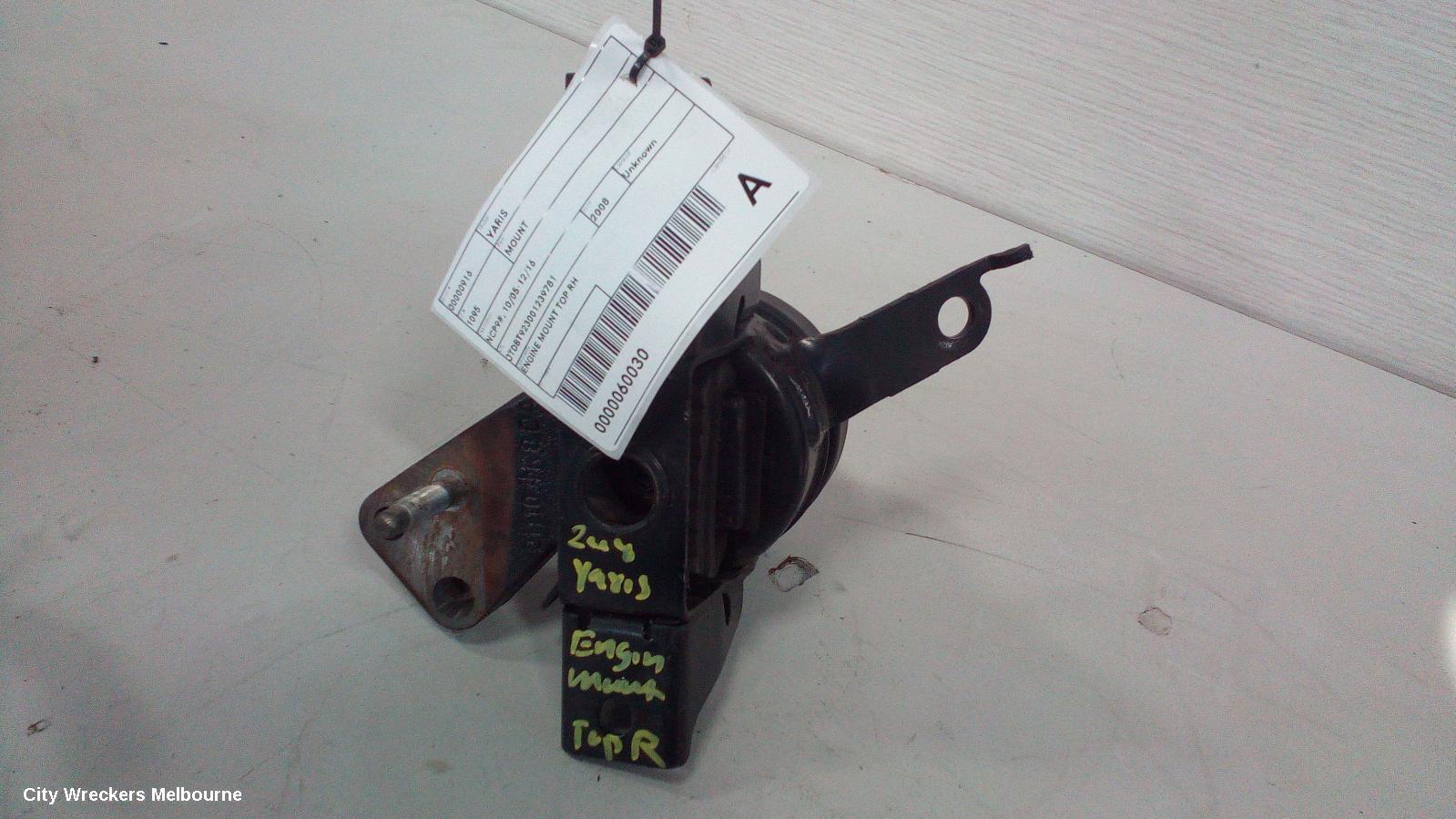 TOYOTA YARIS 2008 Mount