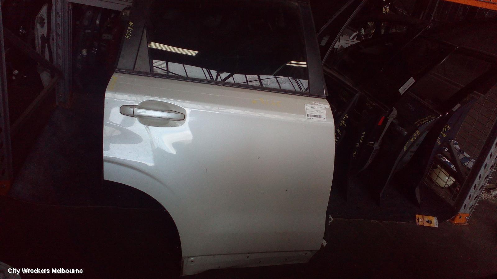 SUBARU FORESTER 2014 Right Rear Door Window