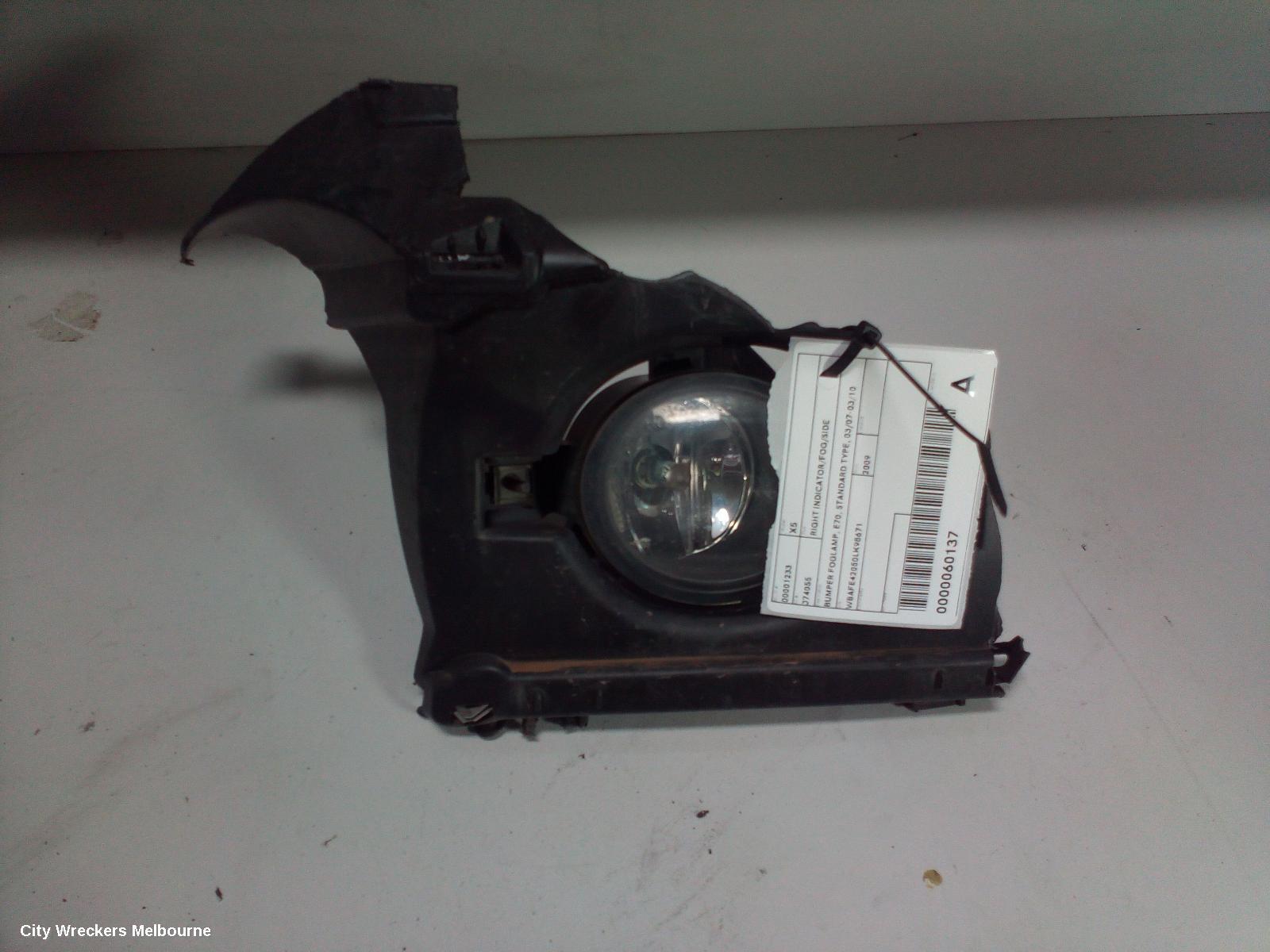 BMW X5 2009 Right Indicator/Fog/Side