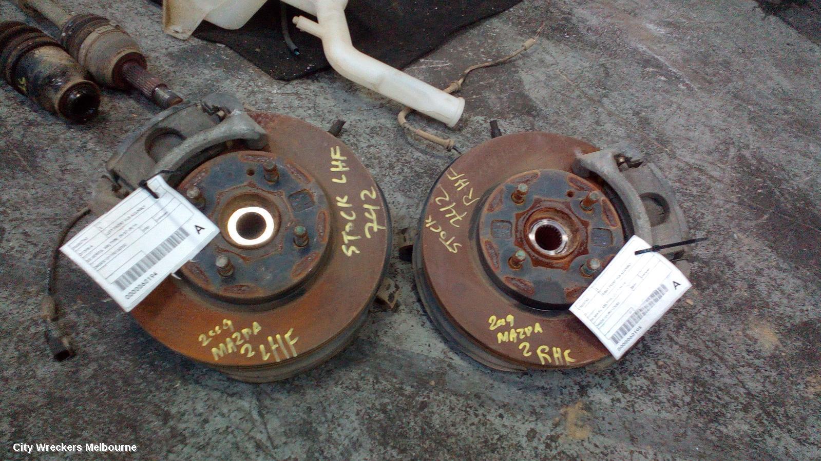 MAZDA 2 2009 Right Front Hub Assembly
