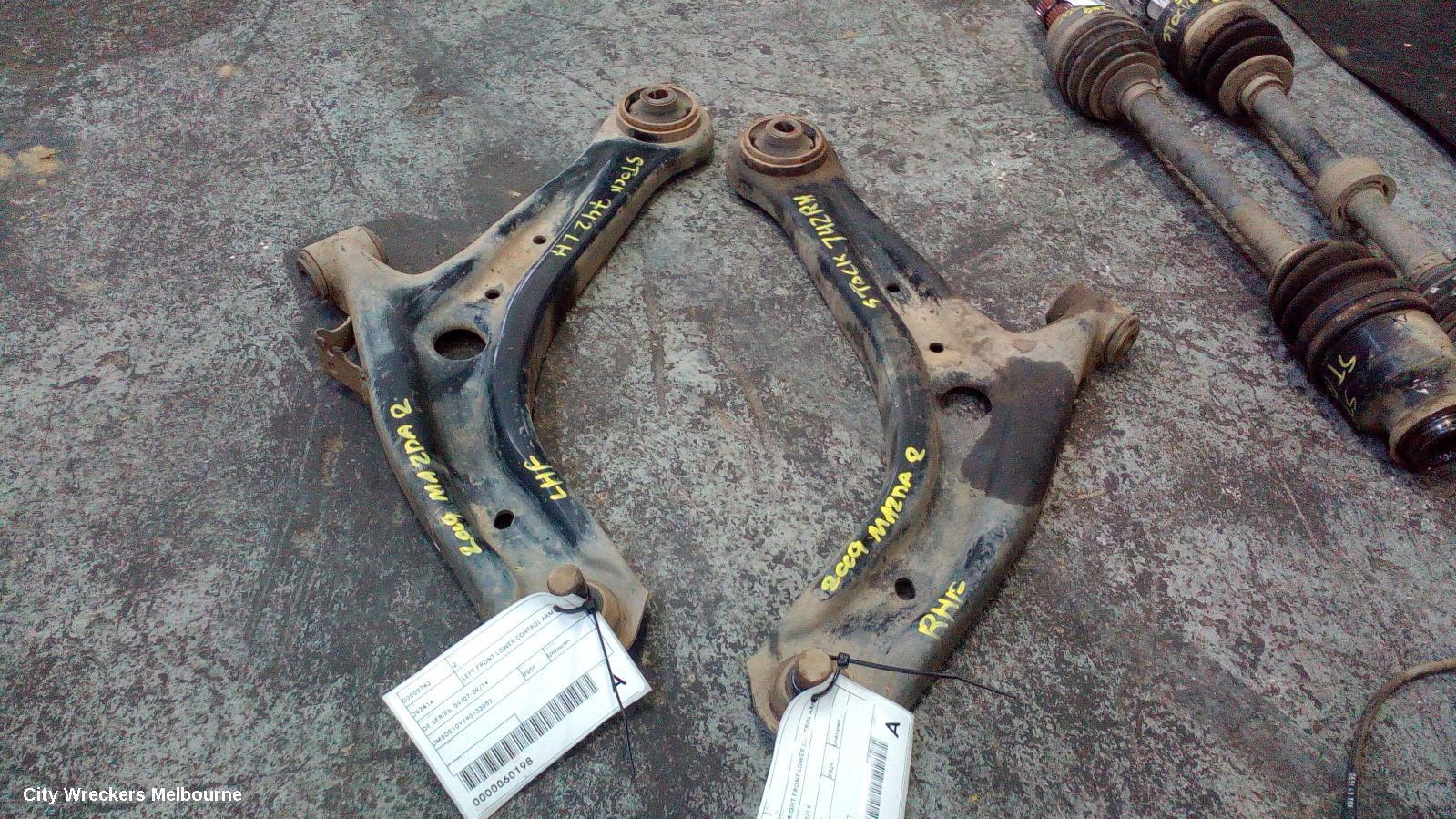 MAZDA 2 2009 Left Front Lower Control Arm