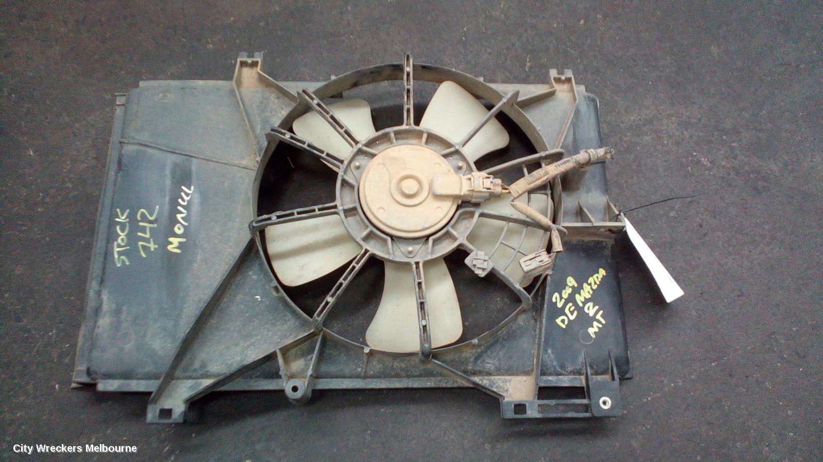 MAZDA 2 2009 Fan