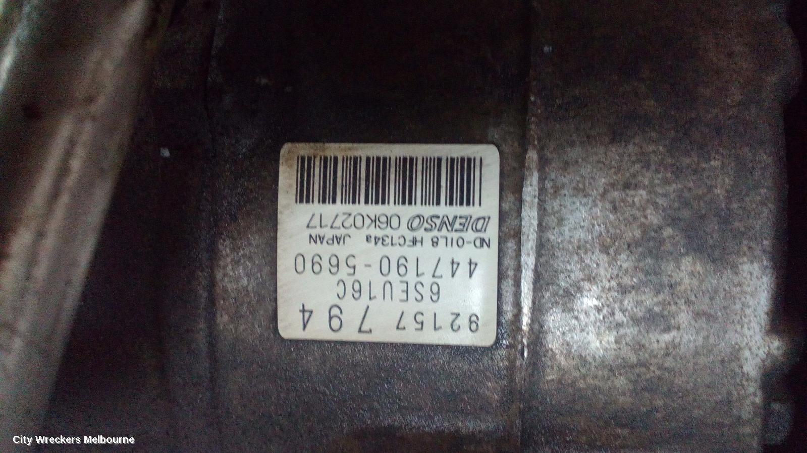 HOLDEN COMMODORE 2008 A/C Compressor