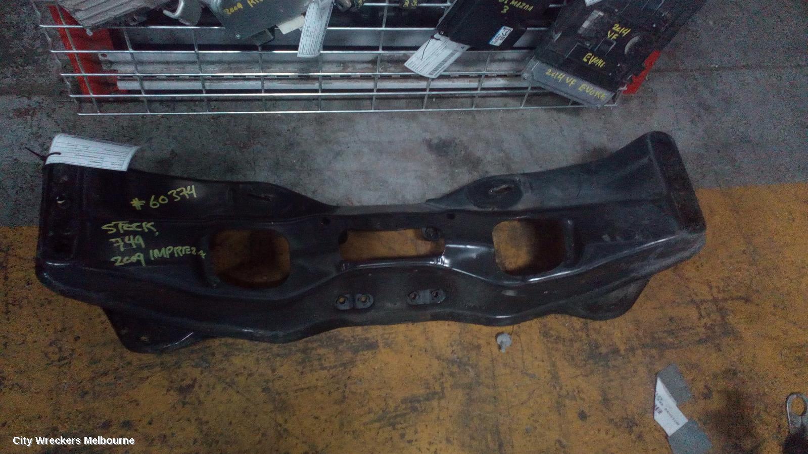 SUBARU IMPREZA 2009 Frt Xmember/Cradle