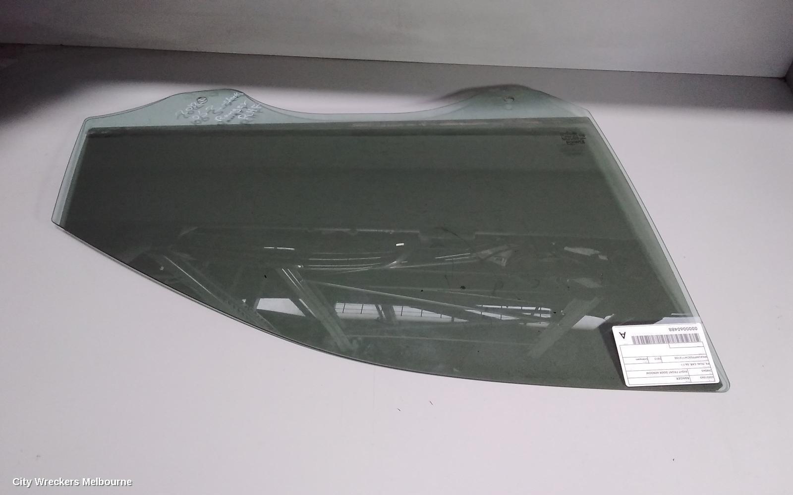 FORD RANGER 2012 Right Front Door Window