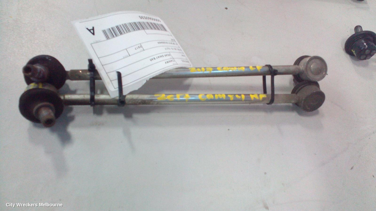 TOYOTA CAMRY 2017 Rear Sway Bar