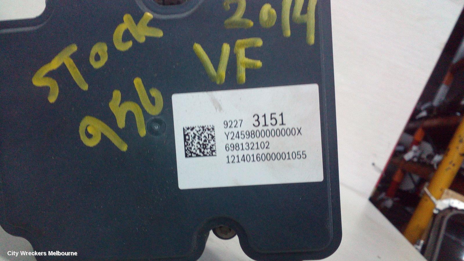 HOLDEN COMMODORE 2014 Abs Pump/Modulator