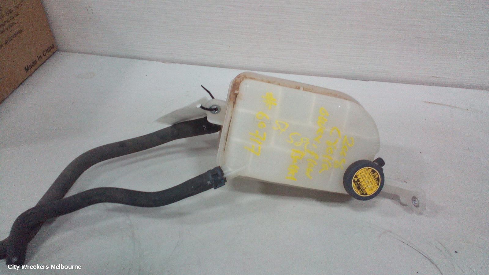 TOYOTA COROLLA 2008 Overflow Bottle