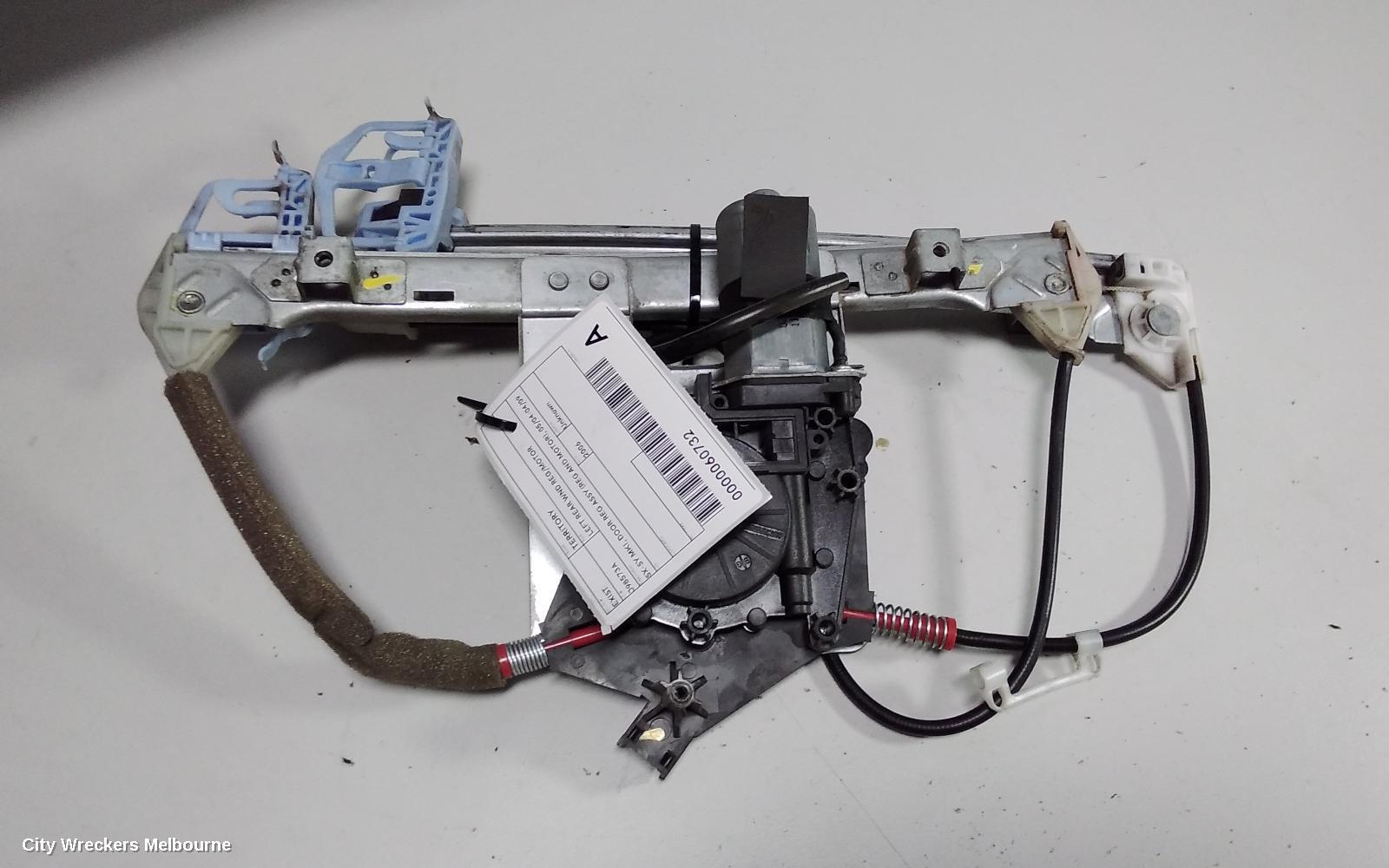 FORD TERRITORY 2006 Left Rear Wnd Reg/Motor