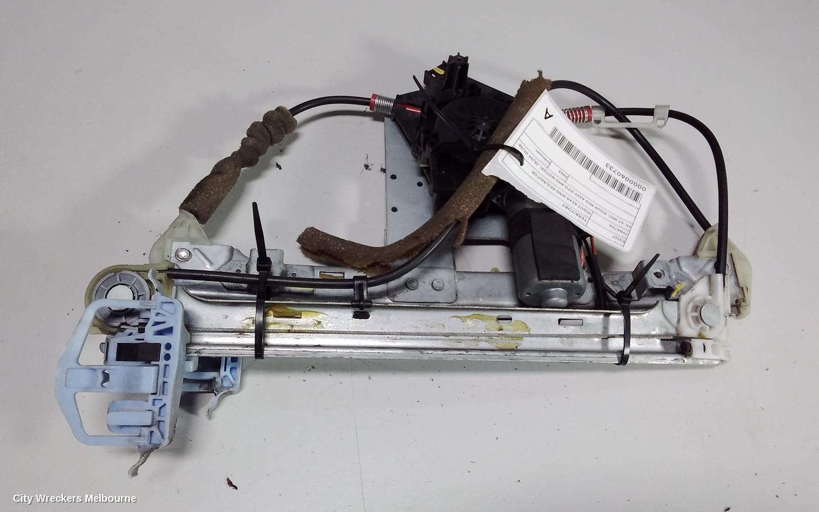 FORD TERRITORY 2006 Right Rear Wnd Reg/Motor