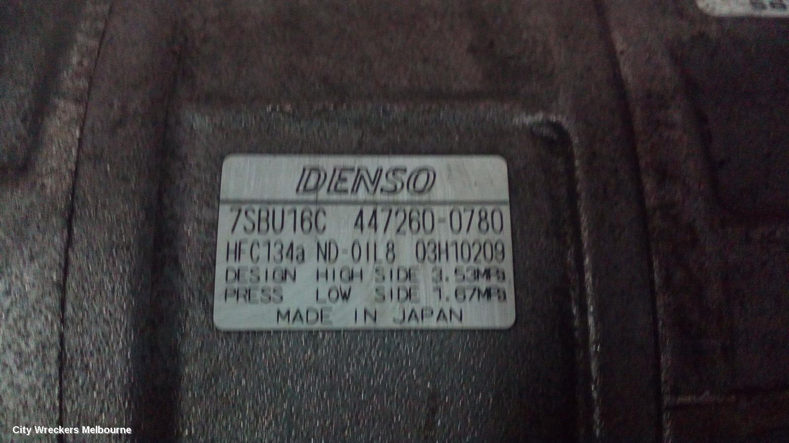 BMW X3 2006 A/C Compressor
