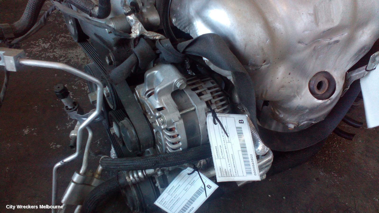 JEEP CHEROKEE 2014 Alternator