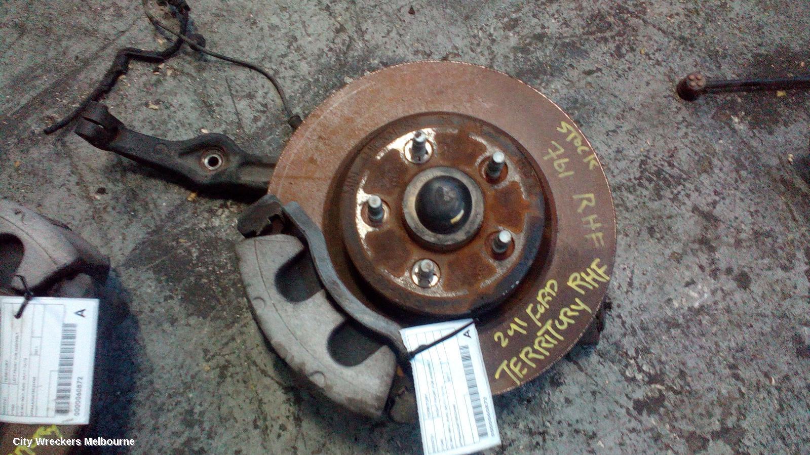 FORD TERRITORY 2011 Right Front Hub Assembly