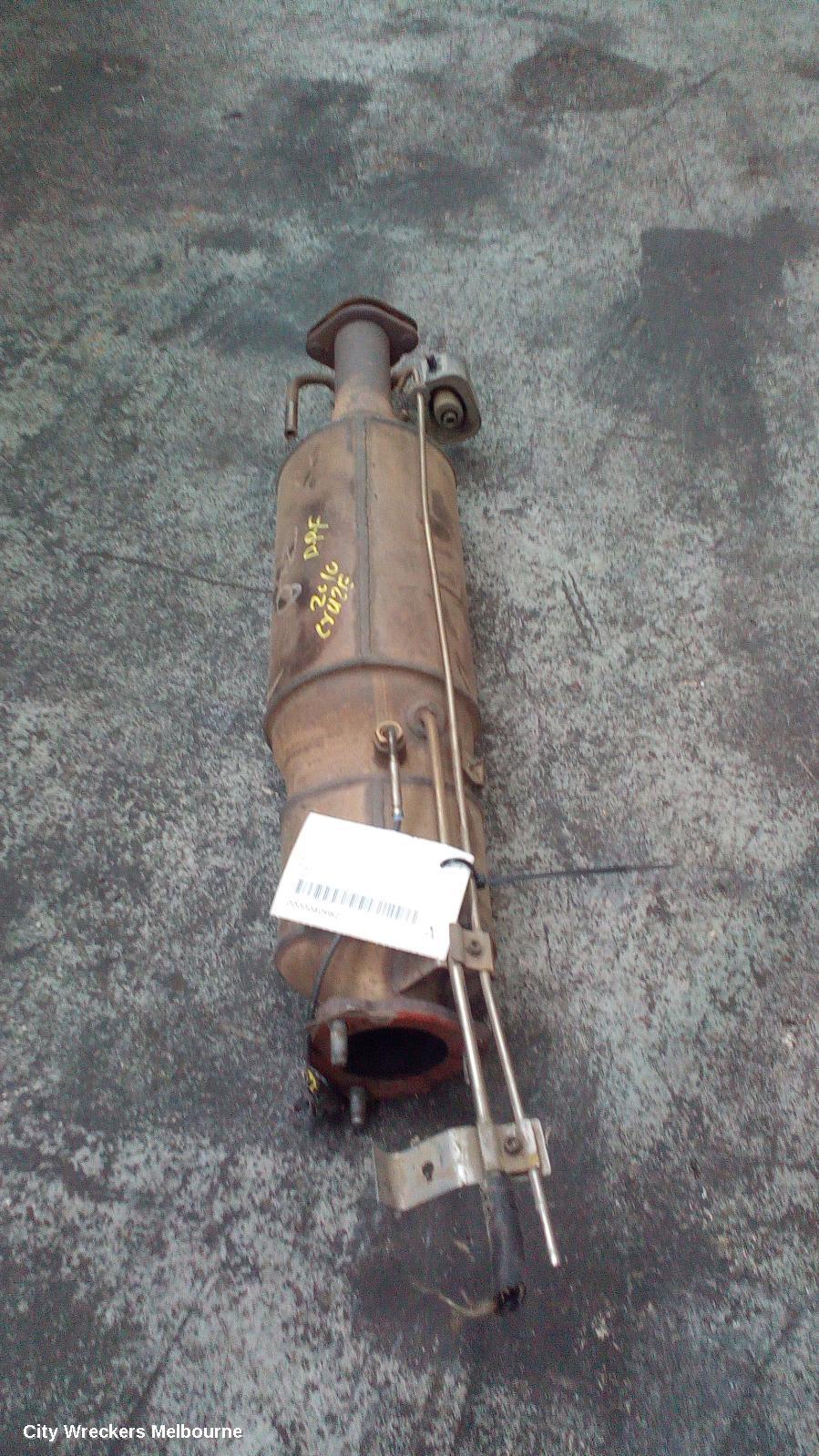 HOLDEN CRUZE 2010 Particulate Filter/Dpf