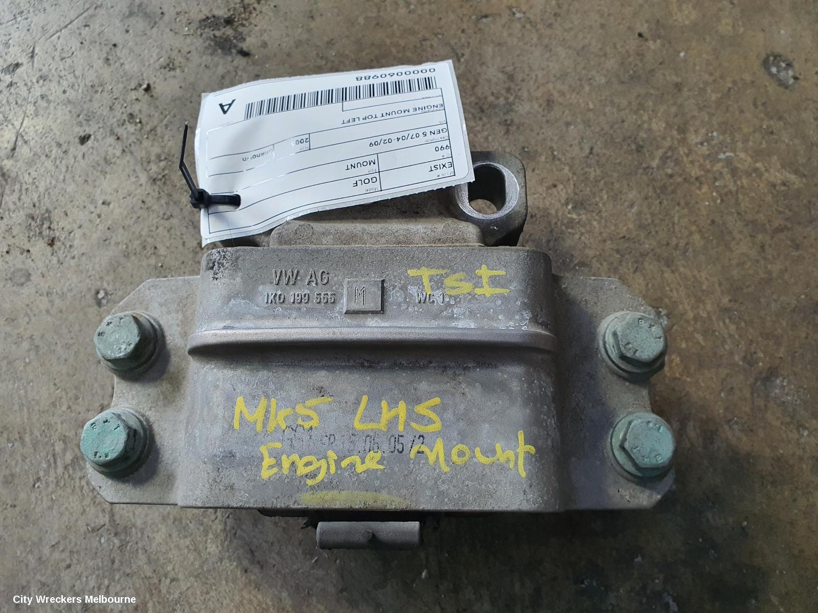 VOLKSWAGEN GOLF 2006 Mount
