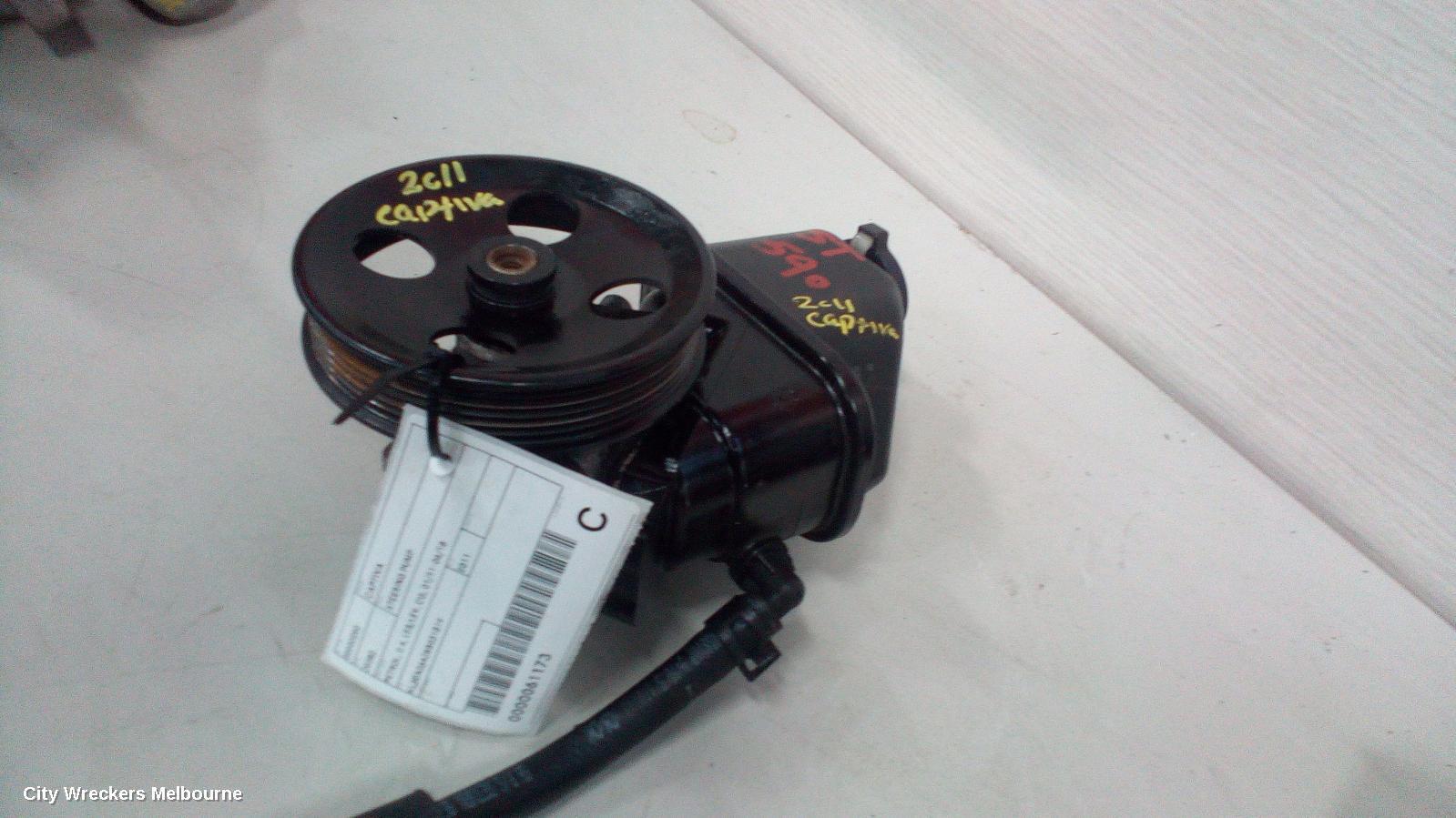 HOLDEN CAPTIVA 2011 Steering Pump