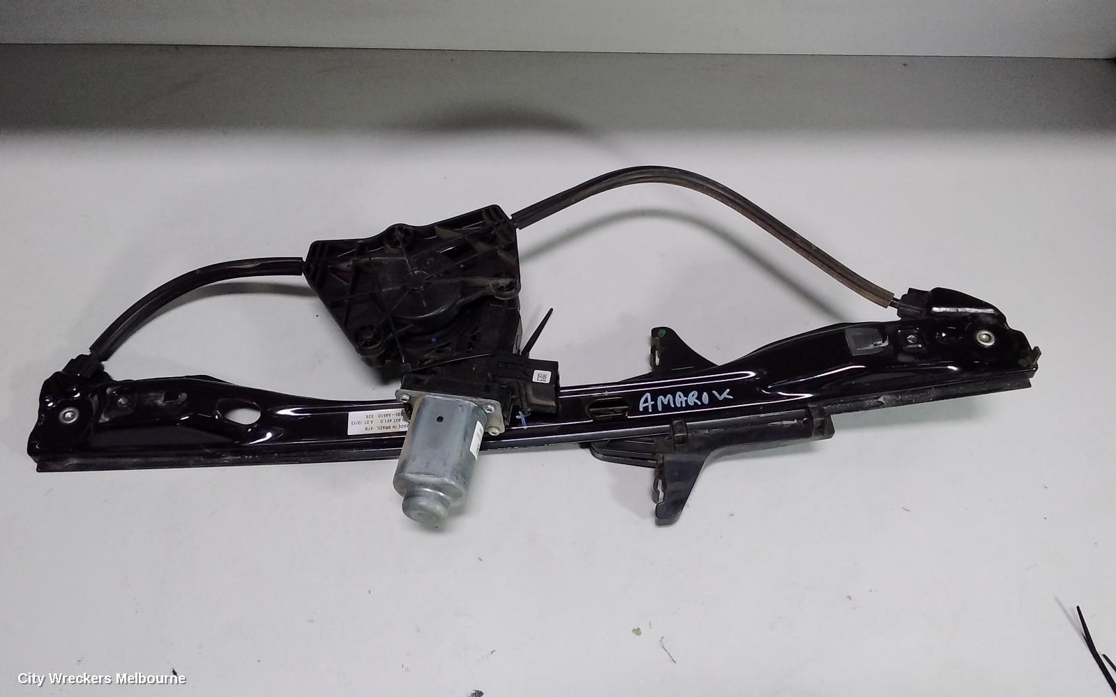 VOLKSWAGEN AMAROK 2012 Left Front Window Reg/Motor