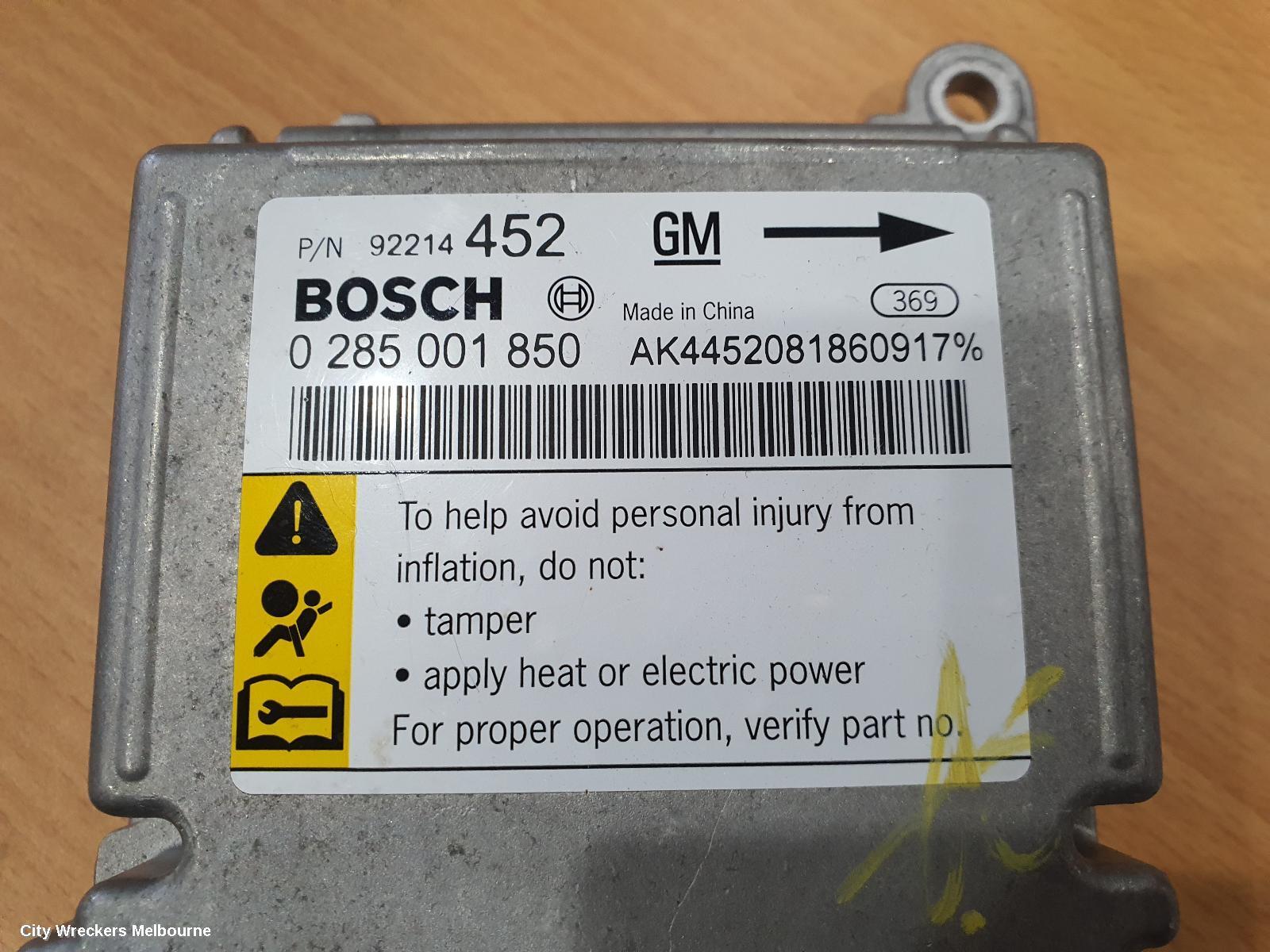 HOLDEN COMMODORE 2008 Airbag Module/Sensor